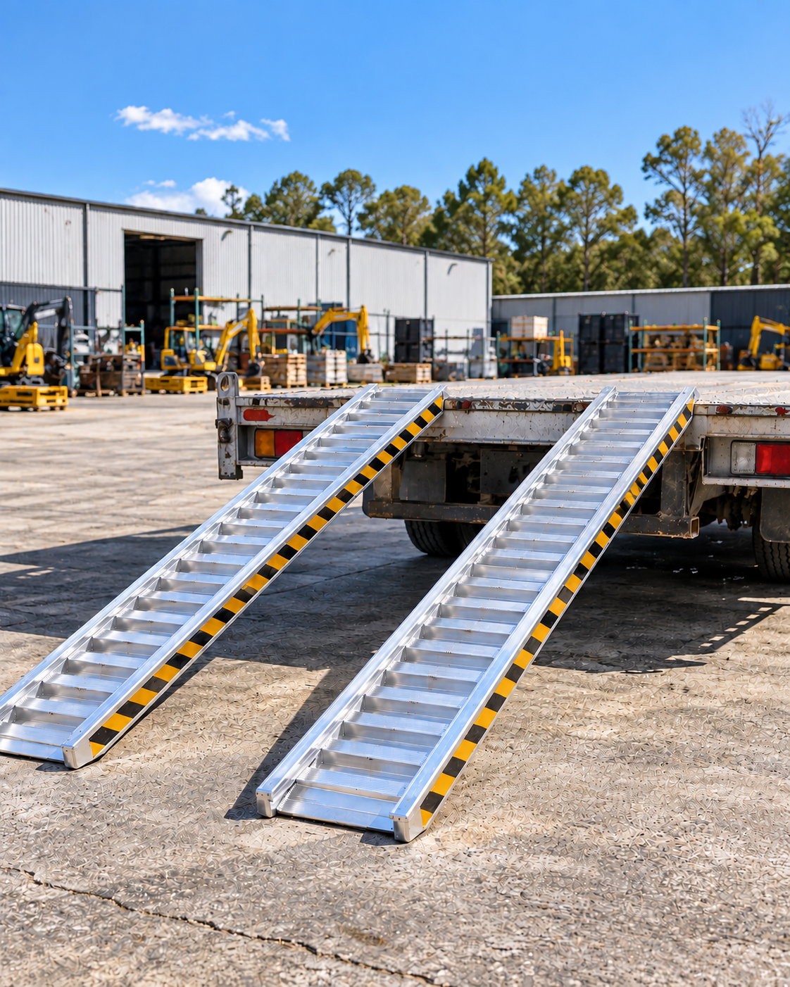 1.5-Tonne 3M x 400MM Aluminium Loading Ramps