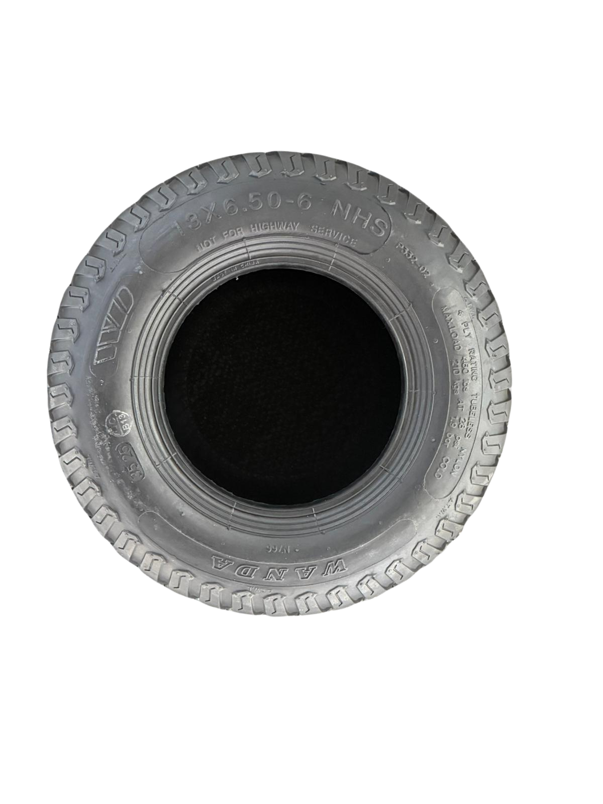 1 x COMMERCIAL RIDE ON MOWER 4 PLY  TYRES (13 x 6.5 - 6)