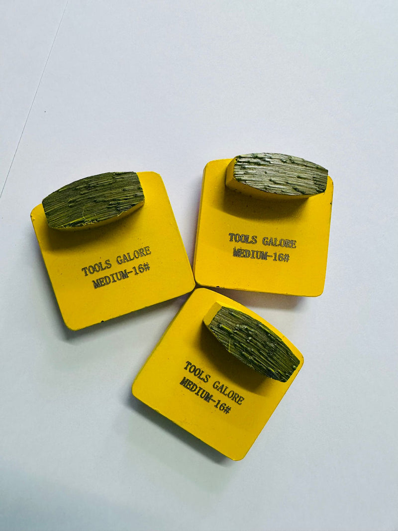 Toolsgalore Redi-Lock Concrete Grinding Shoe 16#  Fit Husquarna - 3 pack