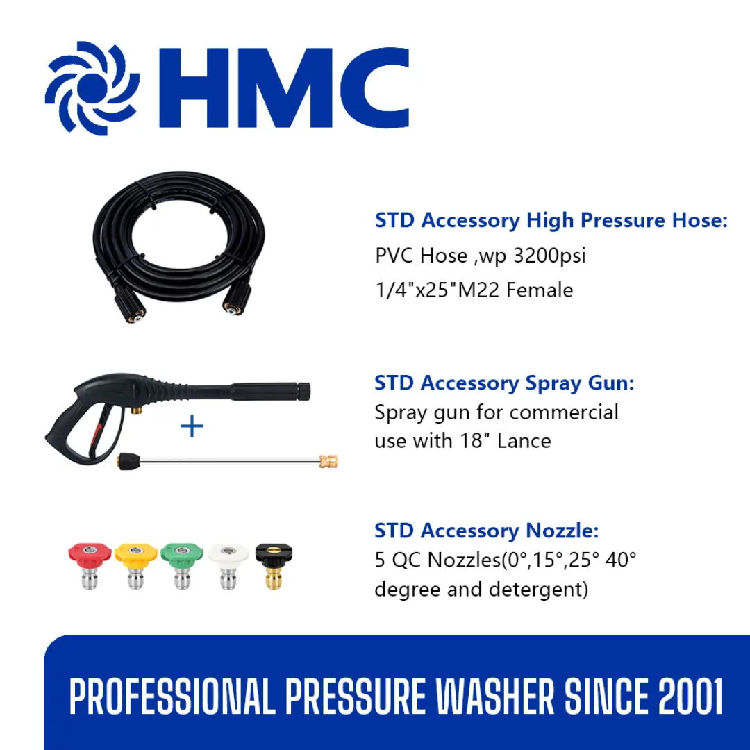 HMC Pressure Washer - 4000 PSI (Honda Engine)