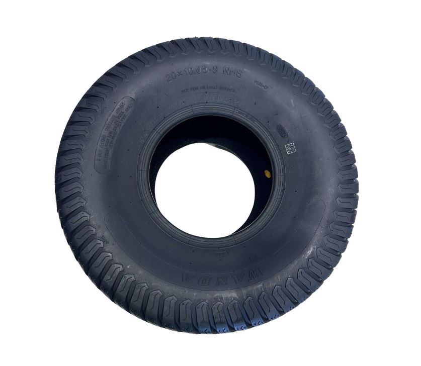 1 X COMMERCIAL RIDE ON MOWER  8 PLY TYRES- 8" ( 20 x 10 - 8" )