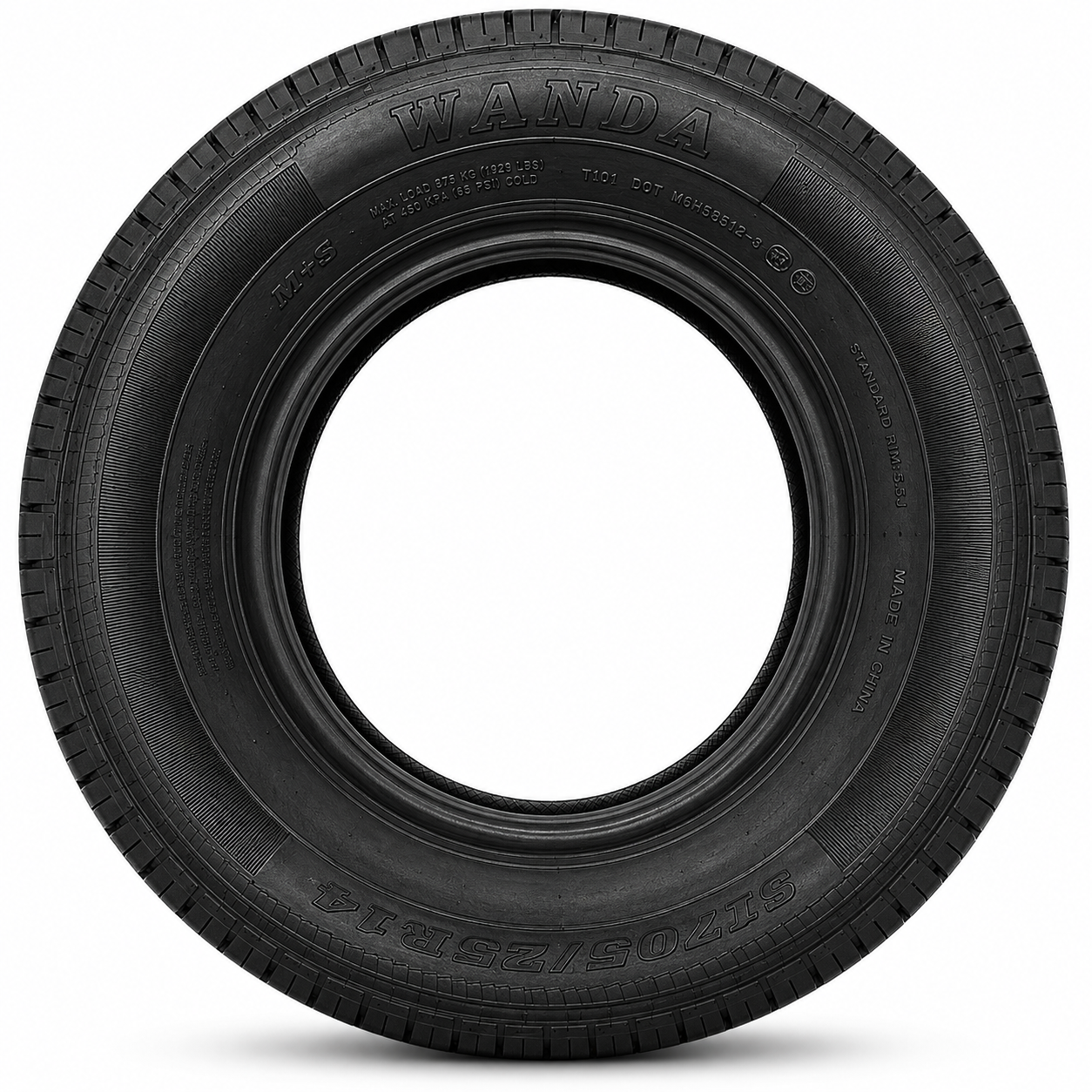 6 Ply 205/75R14 Trailer Tyre