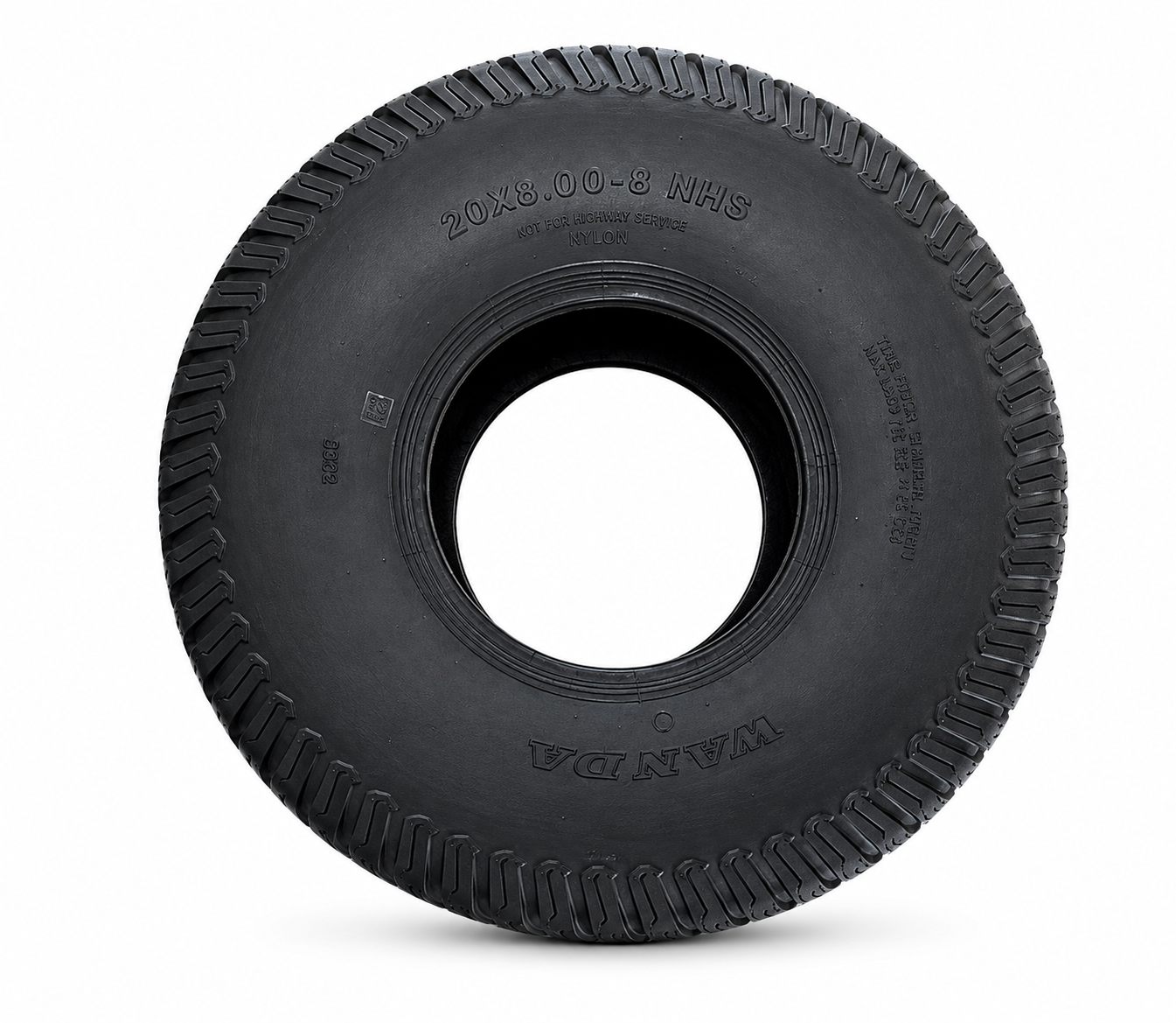 1 x COMMERCIAL RIDE ON MOWER 4 PLY TYRES -8" ( 20 x 8 - 8 )