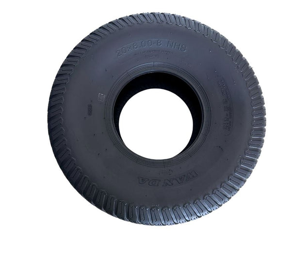 1 x COMMERCIAL RIDE ON MOWER 4 PLY TYRES -8" ( 20 x 8 - 8" )