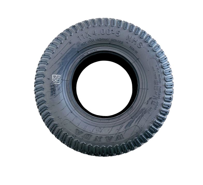 1 x COMMERCIAL RIDE ON MOWER 4 PLY  TYRES - 5" ( 11 x 4 - 5")