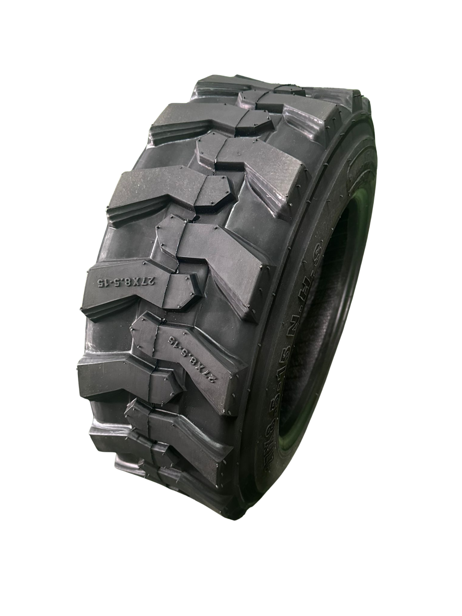 1 x SKID STEER 10 PLY TYRE (27 x 8.5 - 15)