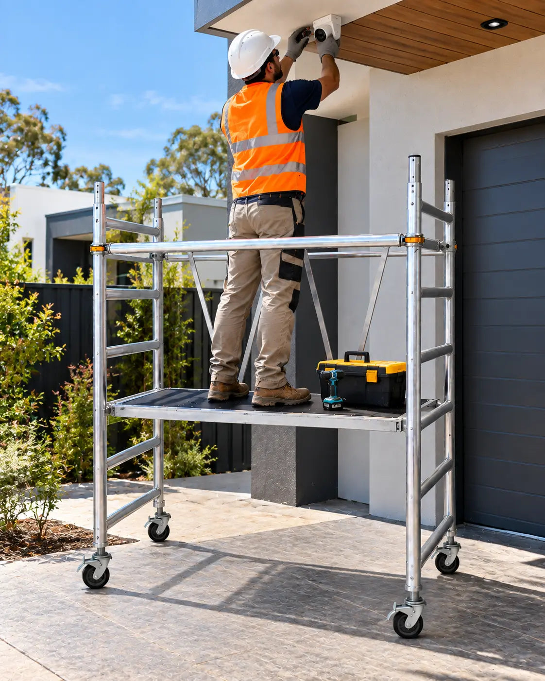 3.25m Reach Mobile Aluminium Scaffold (Base Unit)