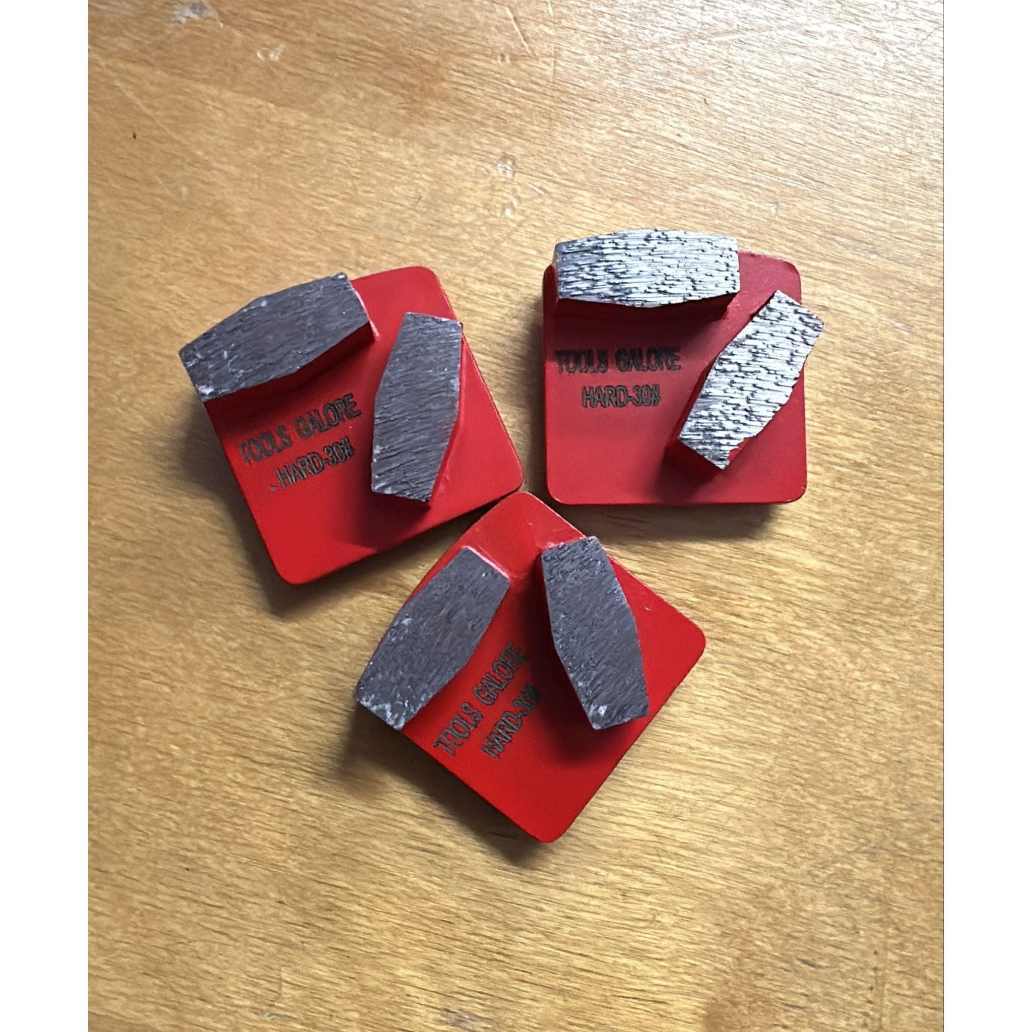 Redi-Lock Concrete Grinding Shoe 30#  Fit Husquarna  (Two Segments) - 3 pack