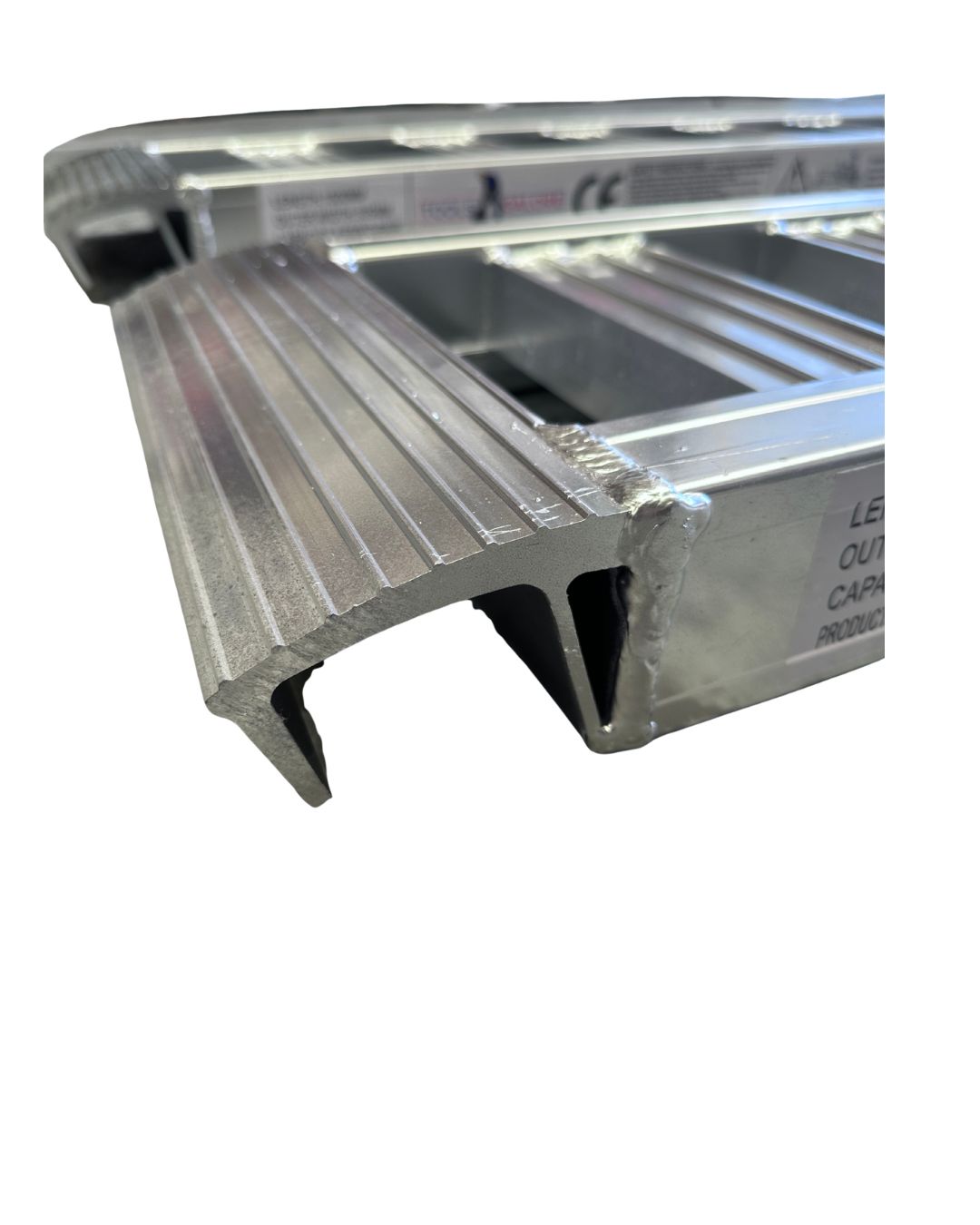 4.5-Tonne 1.5m x 305mm Aluminium Loading Ramps (Flat Bar with Hook)
