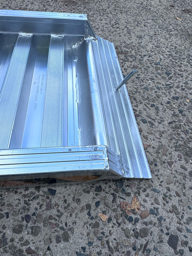 5-Tonne 2.3m x 550mm Aluminium Loading Ramps