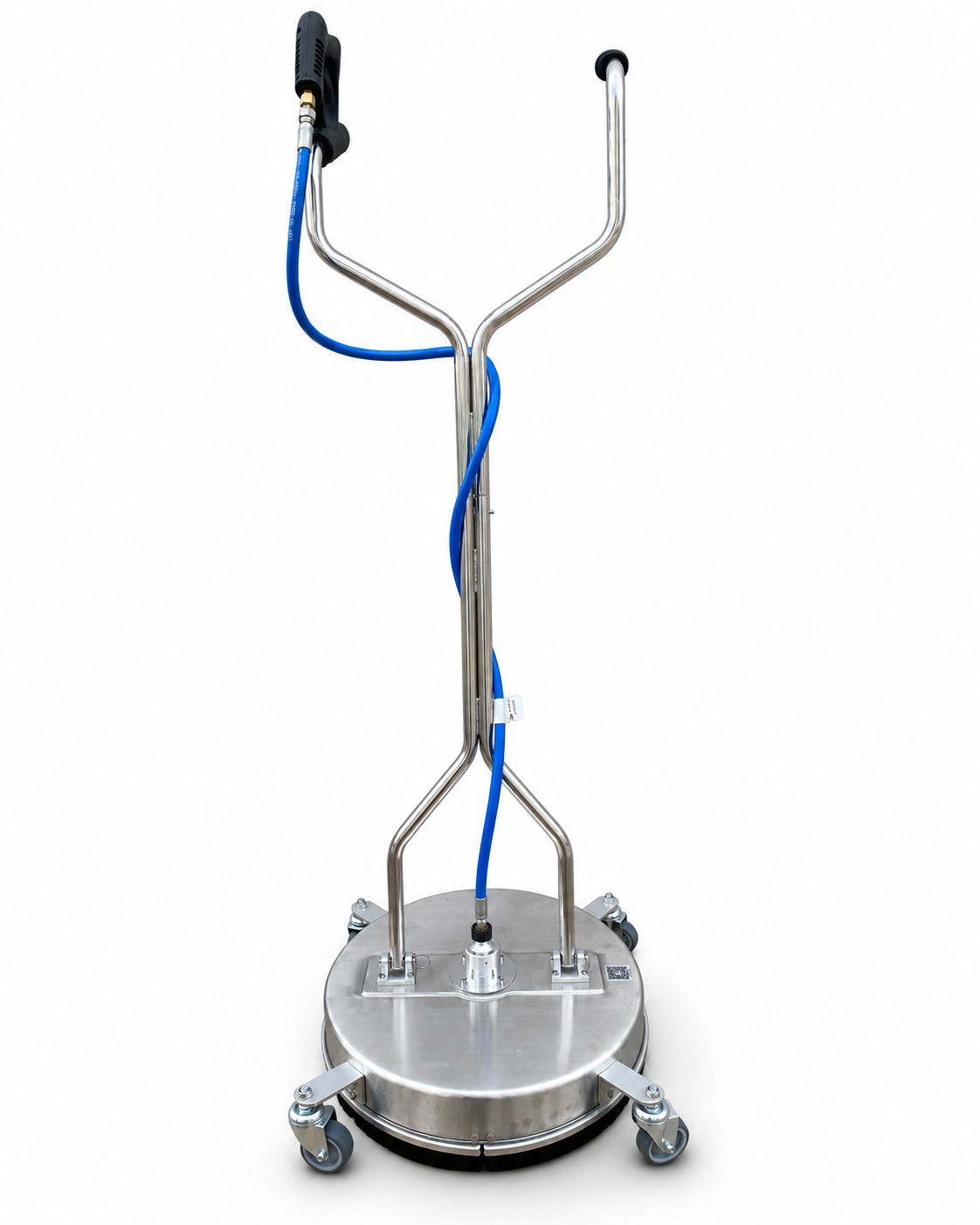 20 inch Stainless Steel Surface Cleaner Dual Nozzle Pressure Washer Attachment - 4500 PSI