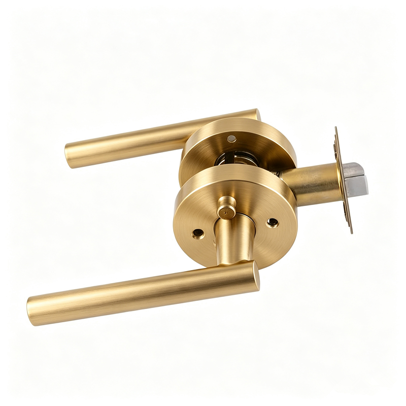 Fossa Cyan Round Door Handle