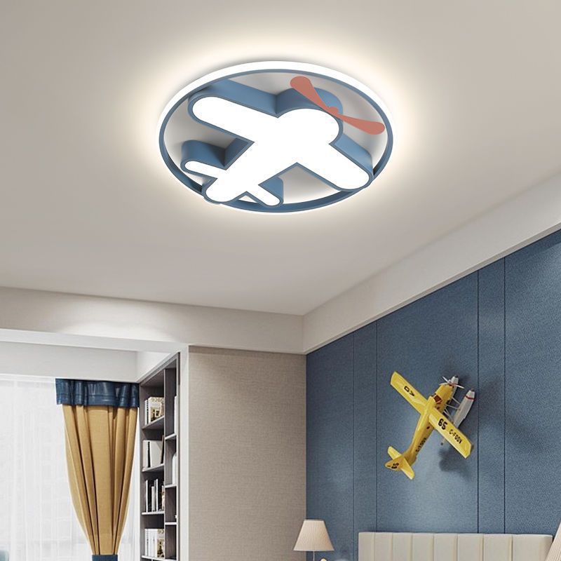 Aeroplane LED Kids Bedroom Ceiling Light