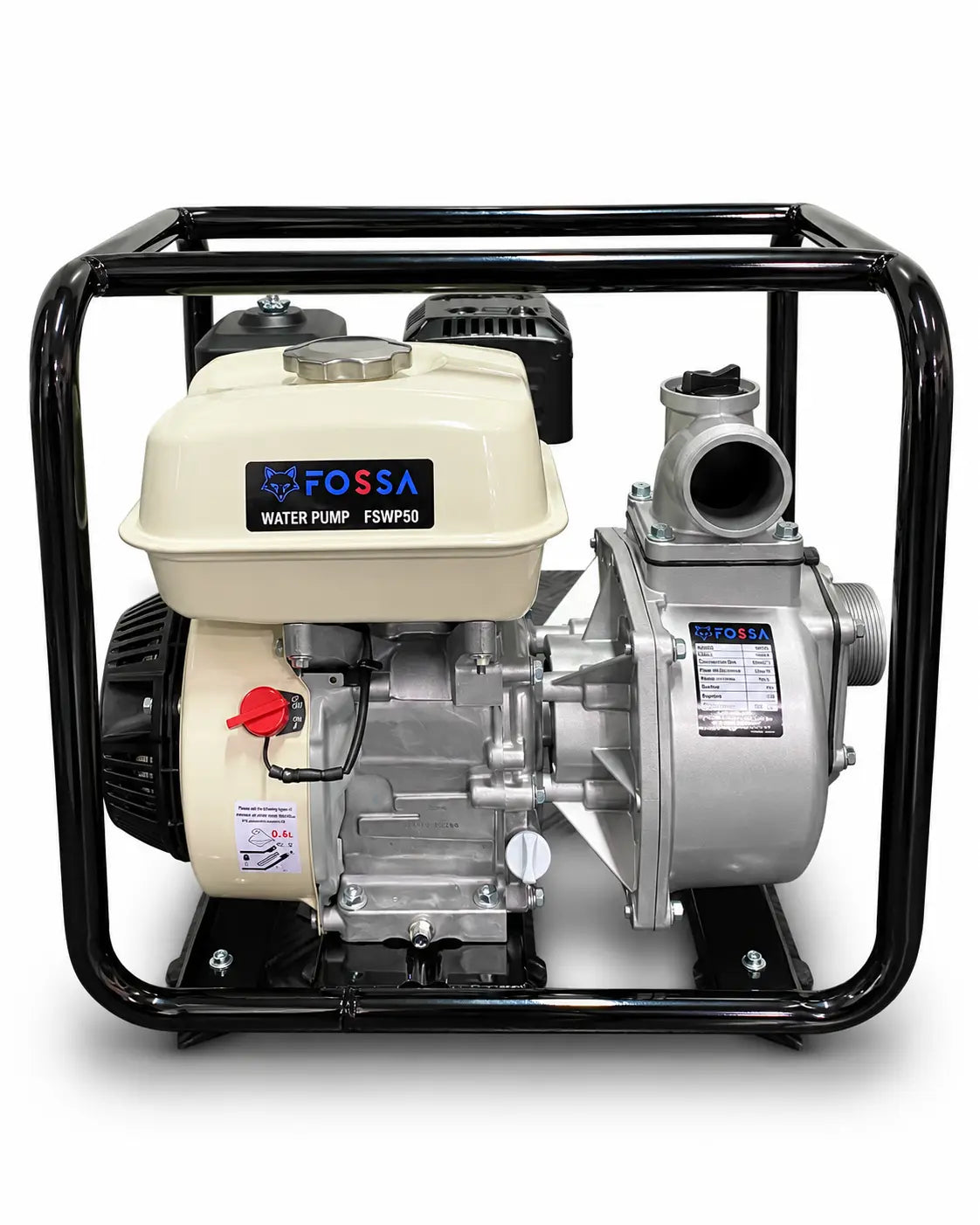 Fossa TJWP-50 6.5HP Petrol Water Pump – 2 Inch, 30,000 L/h