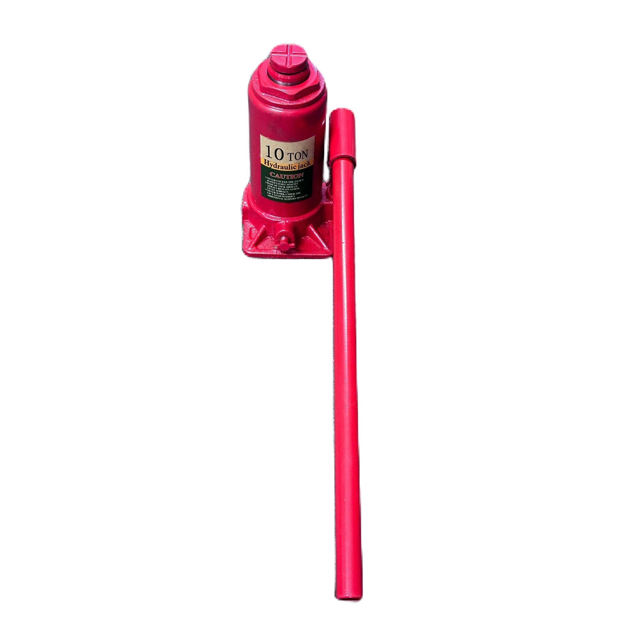 Heavy-Duty Hydraulic Bottle Jack / Car Lift Jack - 10 Ton