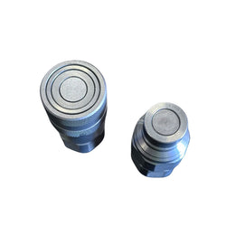 Hydraulic Quick Connect Coupler Set – 1/2" Flat Face
