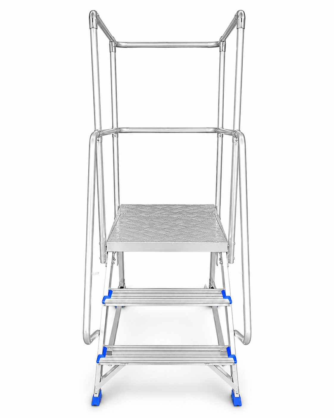 Industrial Order Picking Ladder | 150kg Load Capacity | 0.96m Platform Height