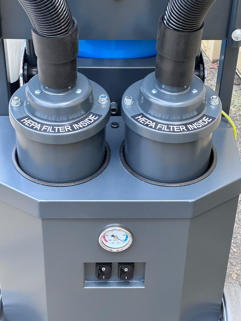 Industrial Single Phase HEPA 2.4KW Dust Extractor Collector - TS2000