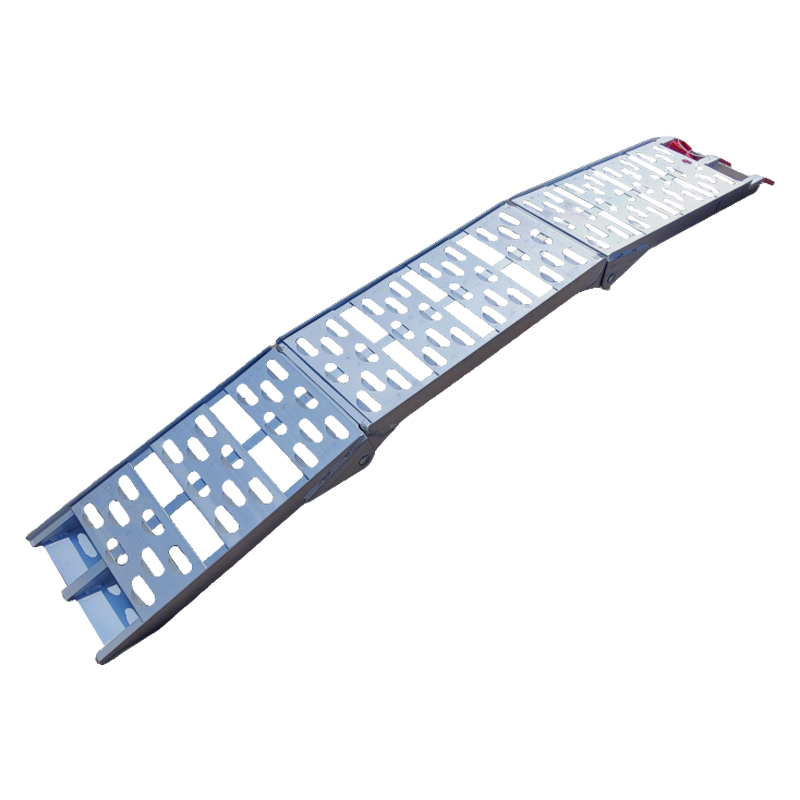 680kg 2.22m X 280mm Tri-Fold  Aluminium Loading Ramps