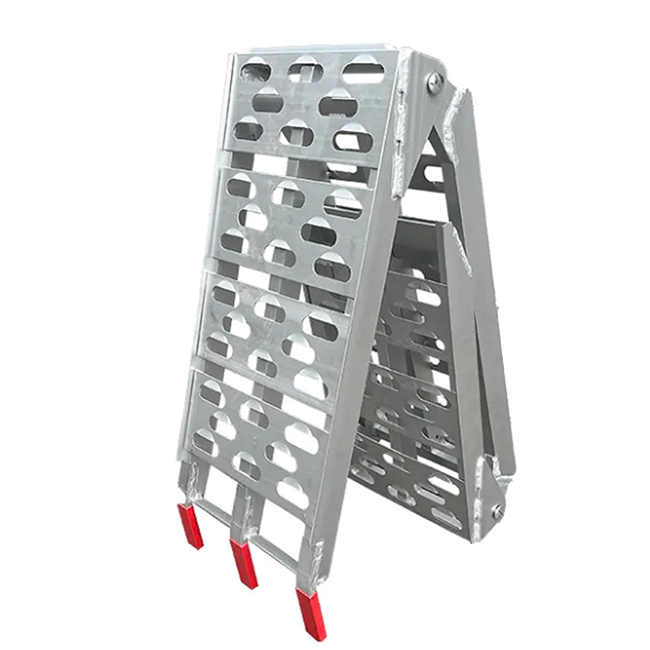 680kg 2.22m X 280mm Tri-Fold  Aluminium Loading Ramps