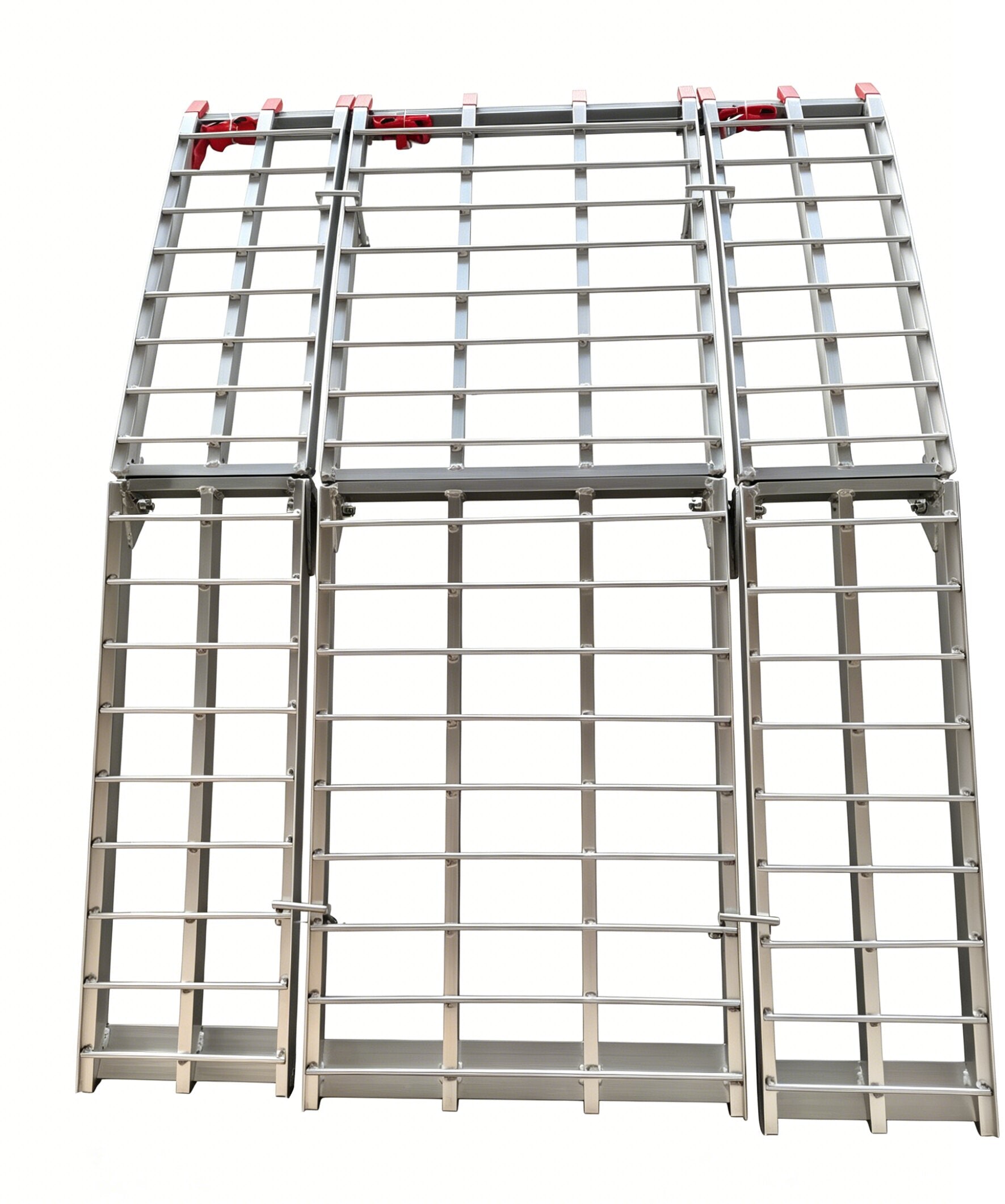 Aluminium Curved Folding Loading Ramp - 680kg Capacity