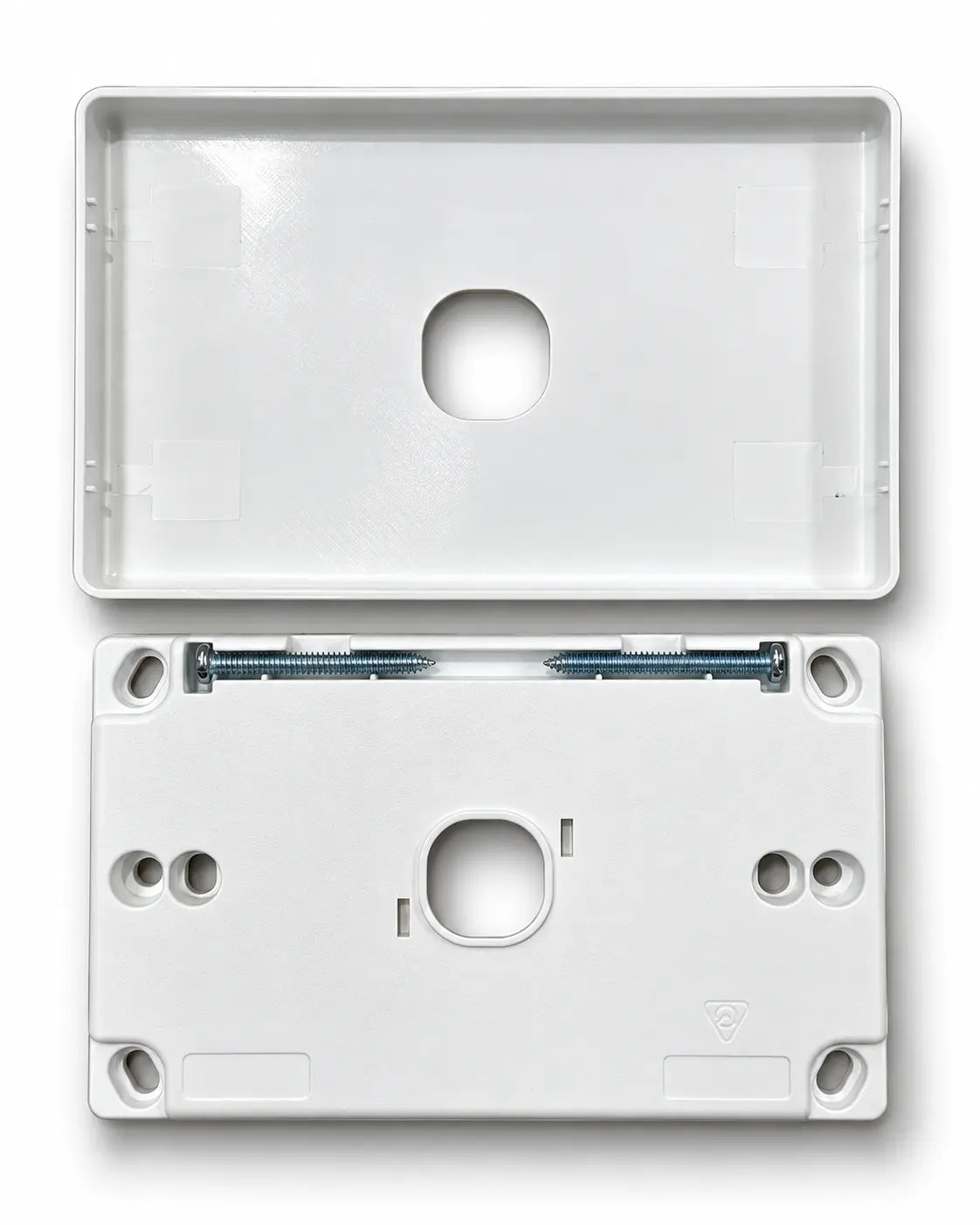 Light Switch Covers 1 & 2 Gang Switch Plates – White