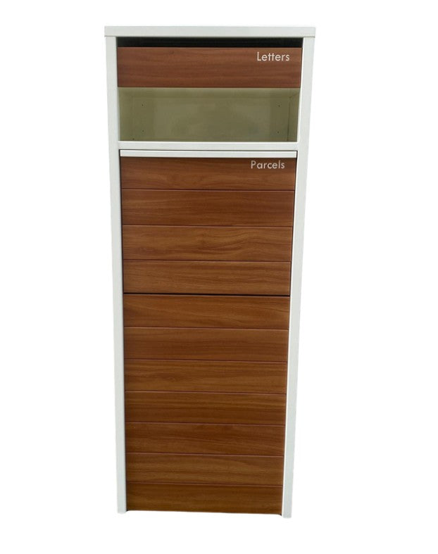 Fossa Bondi Parcel Letterbox - White