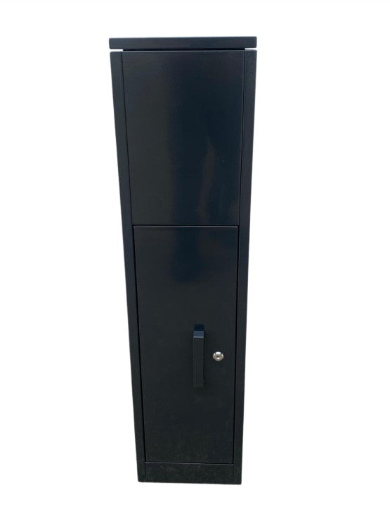 Fossa Glebe Parcel Slimline Letterbox - Charcoal