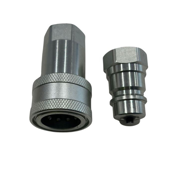 Poppet Style Hydraulic Couplings 1/2" suit Dingo/Kanga Minidiggers