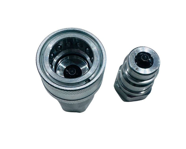 Poppet Style Hydraulic Couplings 1/2" suit Dingo/Kanga Minidiggers
