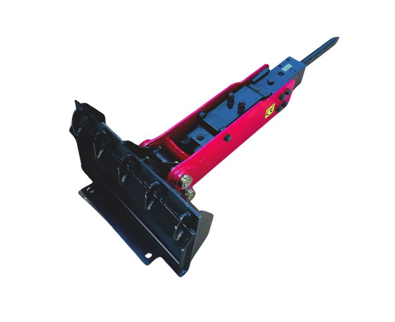Rock breaker for Mini Loader - Dingo, Toro, Vermeer, Boxer, Viking, Fossa