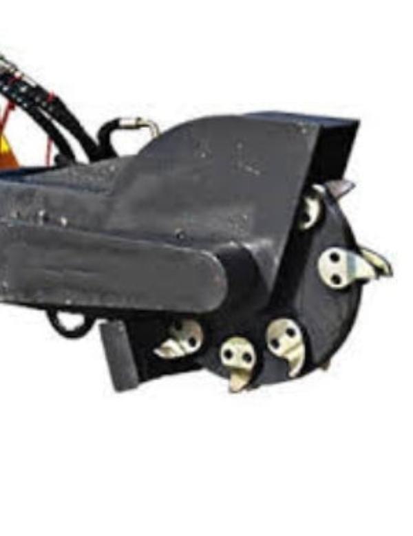 Stump Grinder (Swing type) for Mini Loader - Dingo, Toro, Vermeer, Boxer, Viking, Fossa