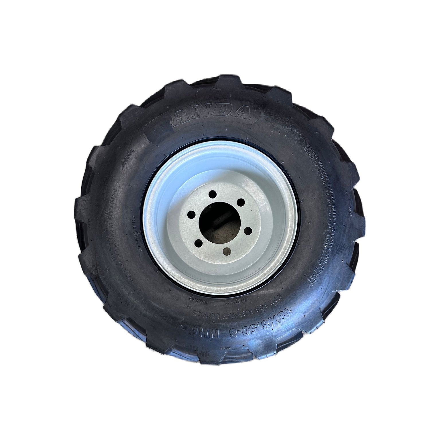 Tyre and Rim for Fossa Mini Skid Steer M23