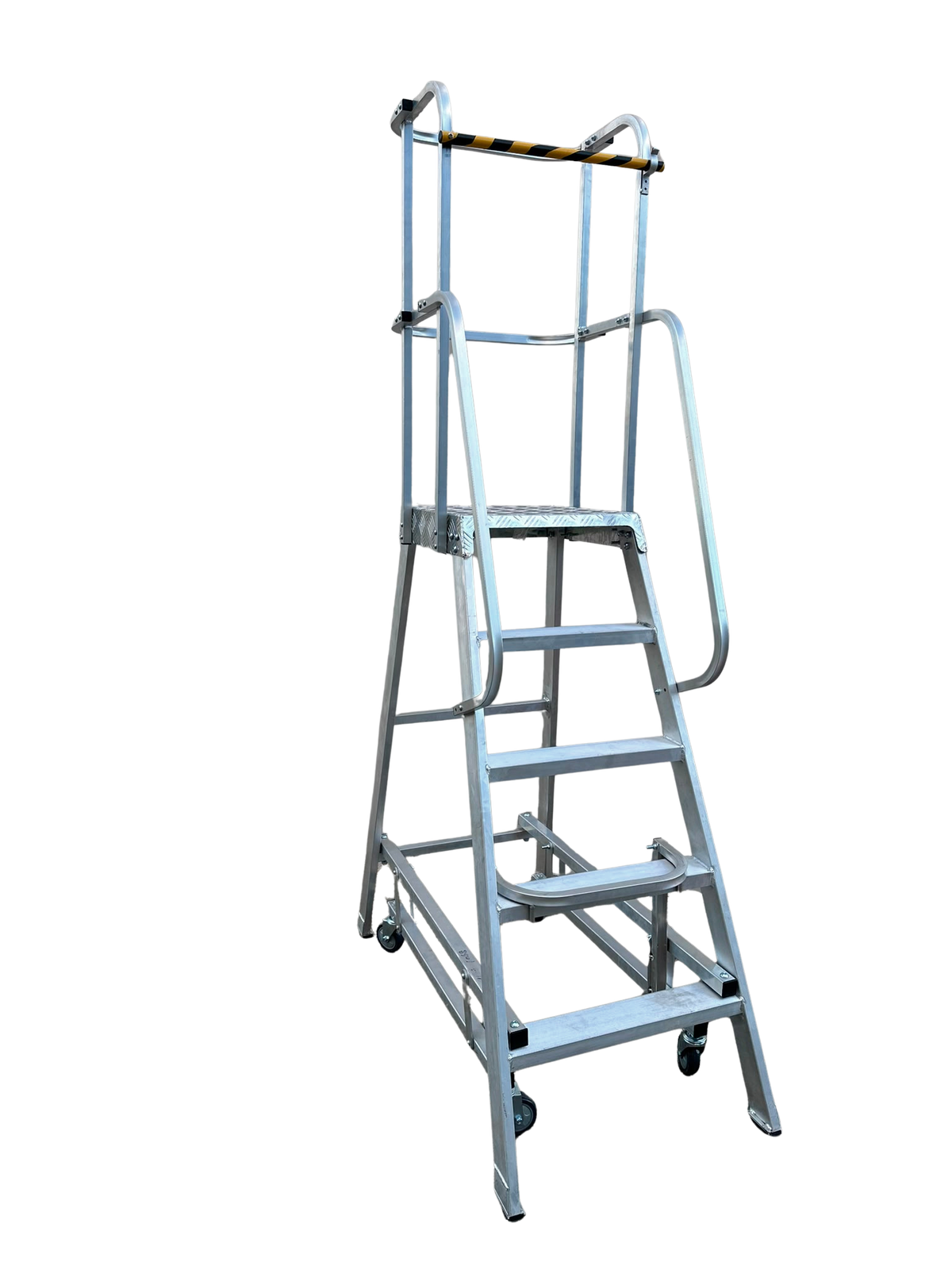 1.2m Industrial Order Picking Ladder | 150kg Load Capacity