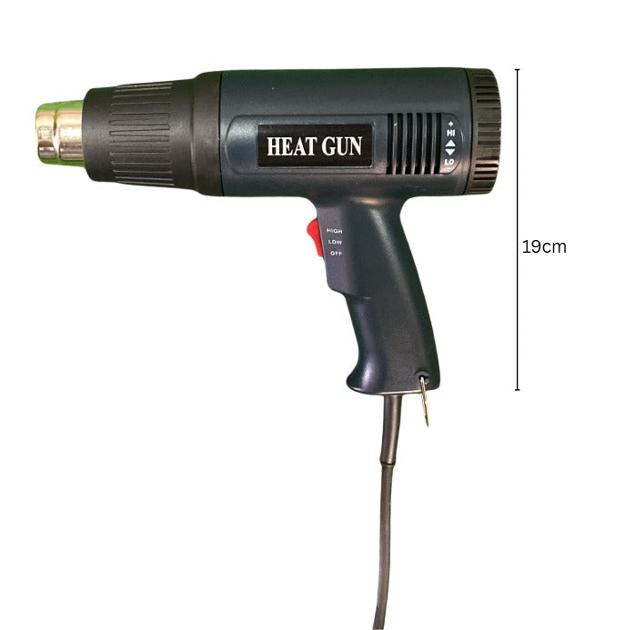 Electric Hot Air Heat Gun Black 1800W - 866B