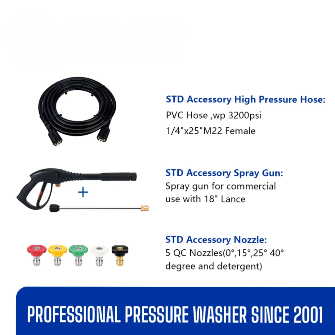 Commercial Pressure Washer - 4000 PSI (Honda Engine)