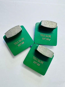 Redi-Lock Concrete Grinding Shoe 80#  Fit Husquarna  (Two Segments) - 3 pack