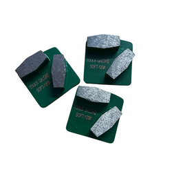 Redi-Lock Concrete Grinding Shoe 120#  Fit Husquarna  (Two Segments) - 3 pack