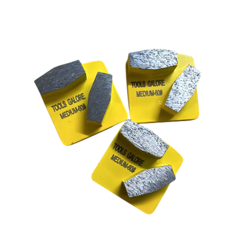 Redi-Lock Concrete Grinding Shoe 60#  Fit Husquarna  (Two Segments) - 3 pack