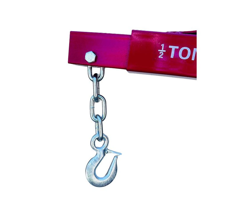 TOOLSGALORE 2 Ton Hydraulic Engine Crane Folding Hoist