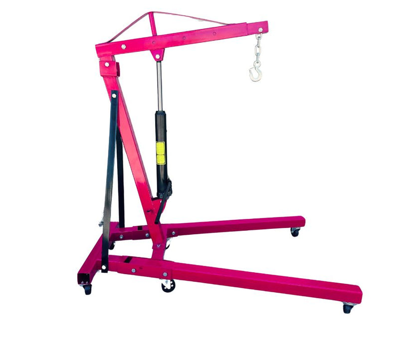 TOOLSGALORE 2 Ton Hydraulic Engine Crane Folding Hoist