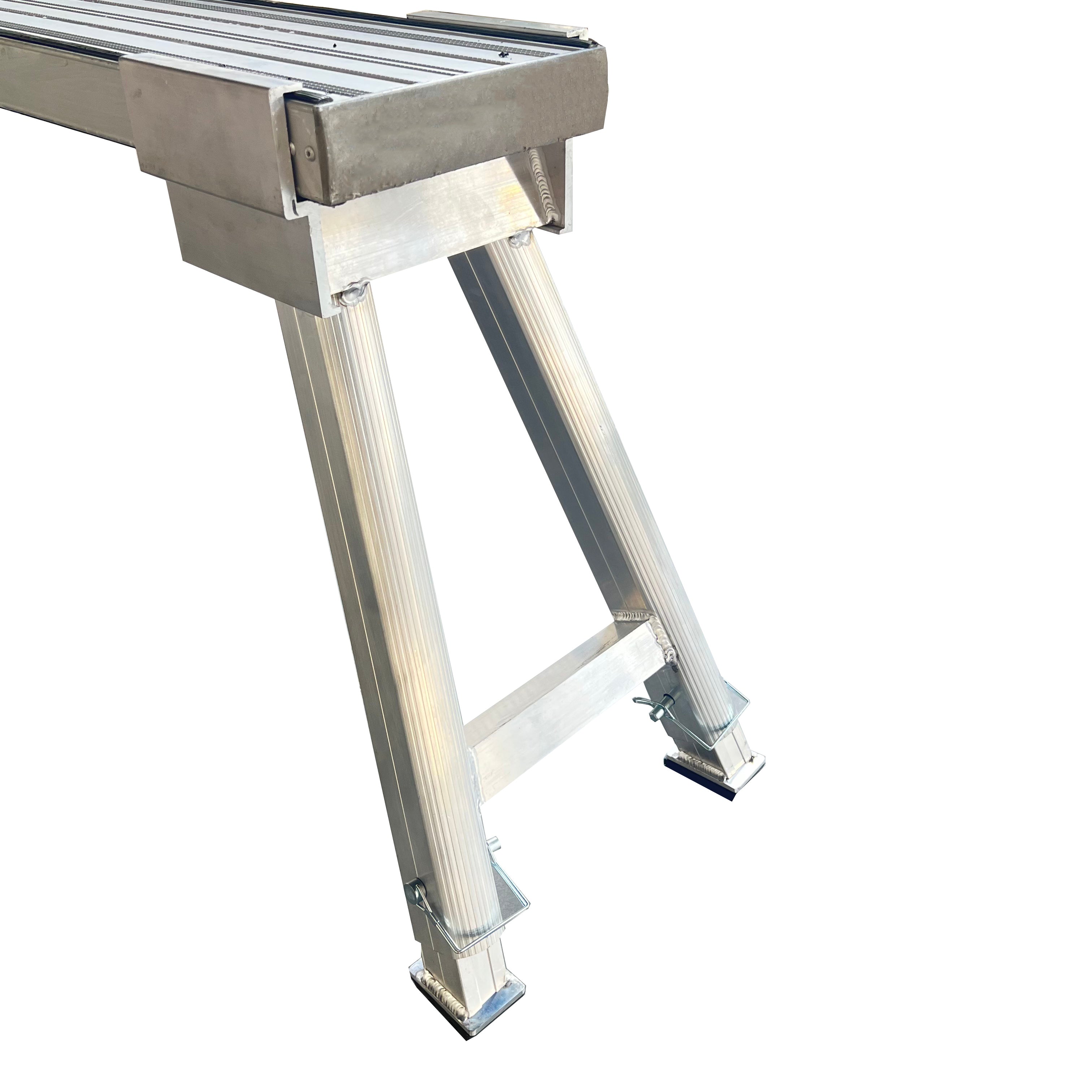 Aluminium Plank Bracket (with Adjustable Leg)
