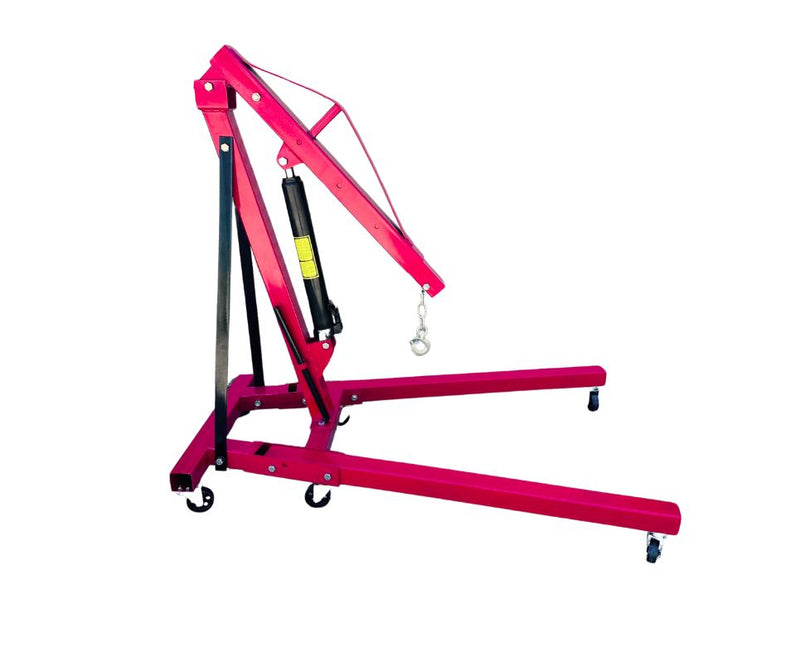 TOOLSGALORE 2 Ton Hydraulic Engine Crane Folding Hoist
