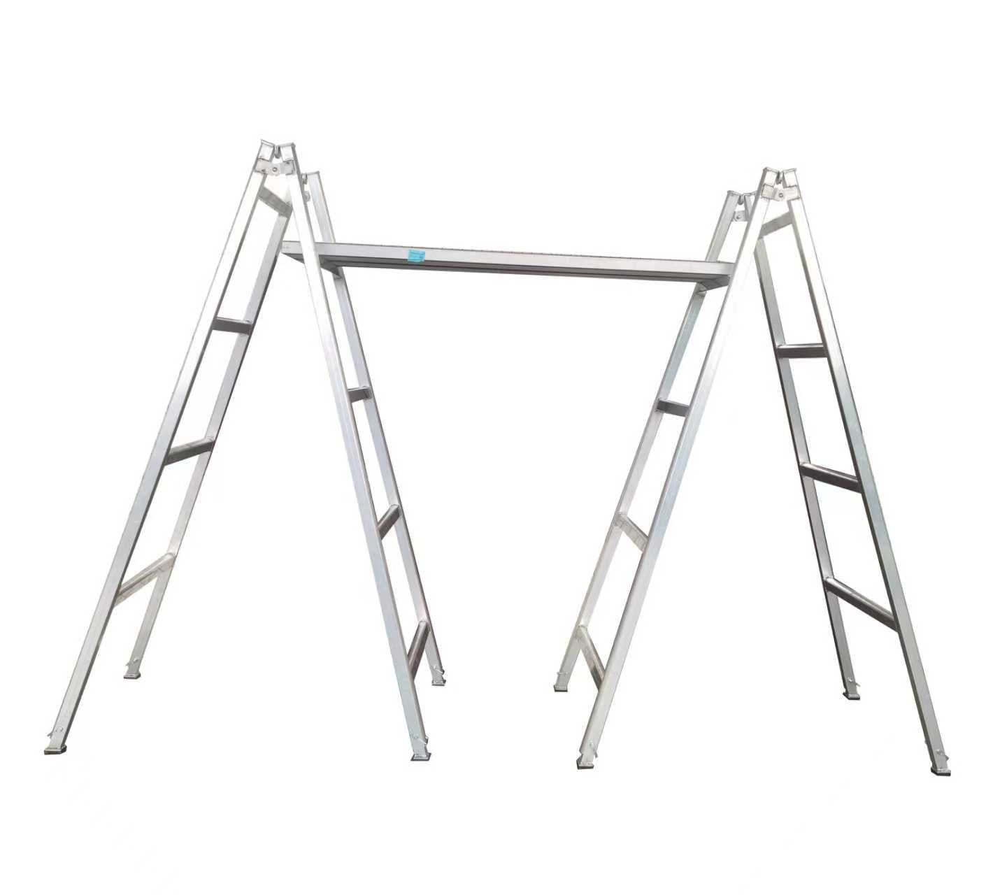 Aluminium Trestle Ladders (With Adjustable Legs) - 1.9m to 4.8m