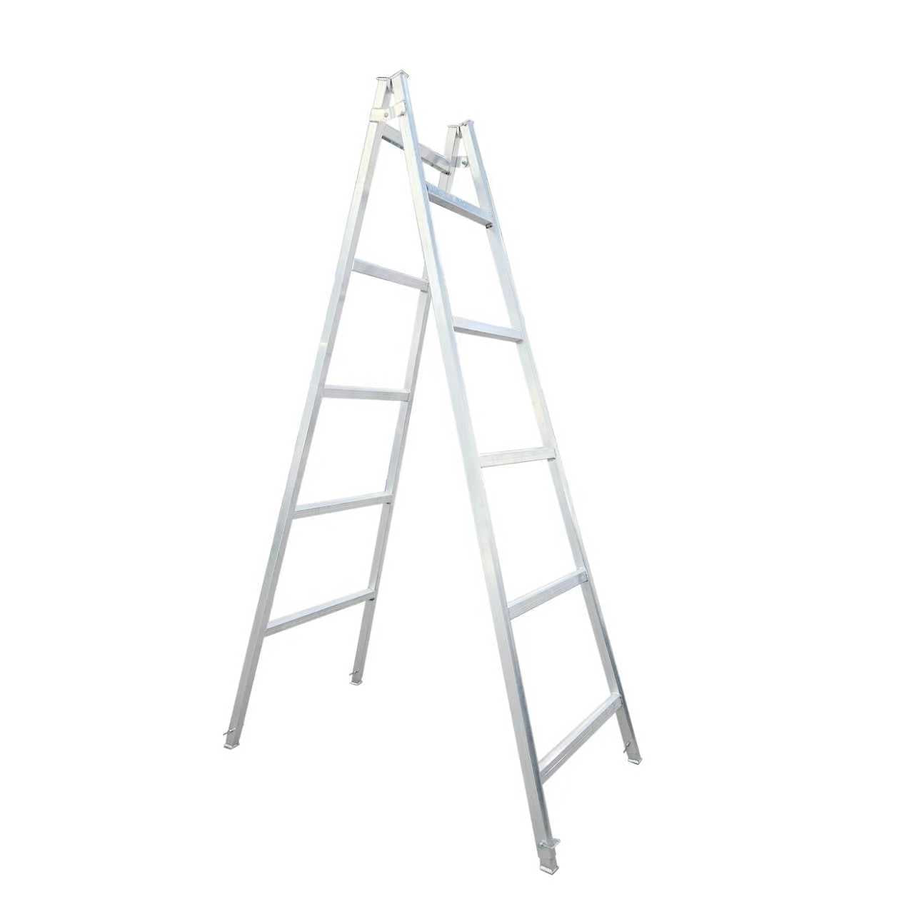 Aluminium Trestle Ladders (With Adjustable Legs) - 1.9m to 4.8m