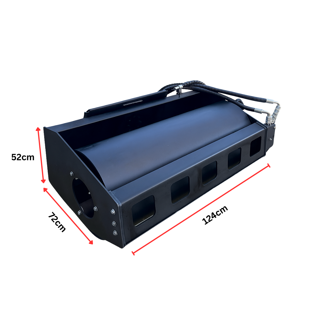 Vibratory Roller for Mini Loader - Dingo, Toro, Vermeer, Boxer & Viking