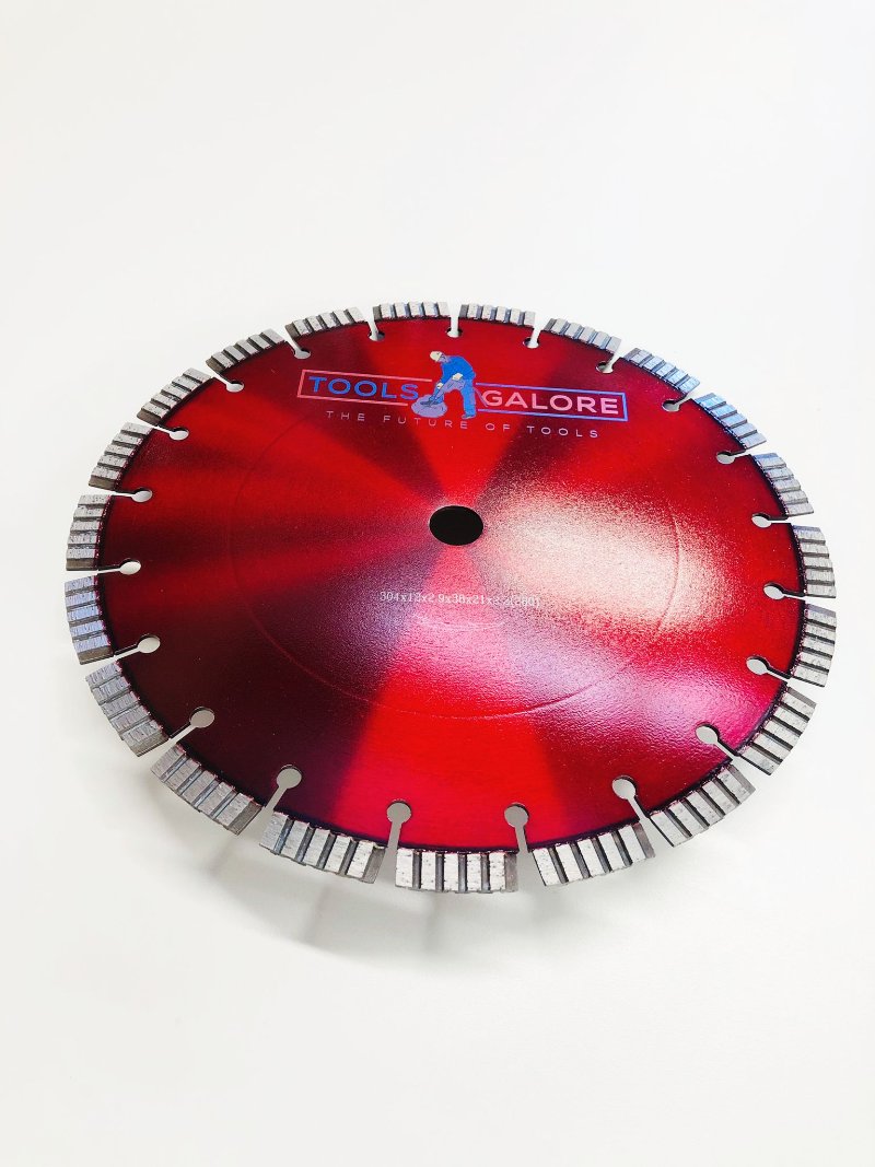12" (300mm) Laser welded Diamond Saw Blade