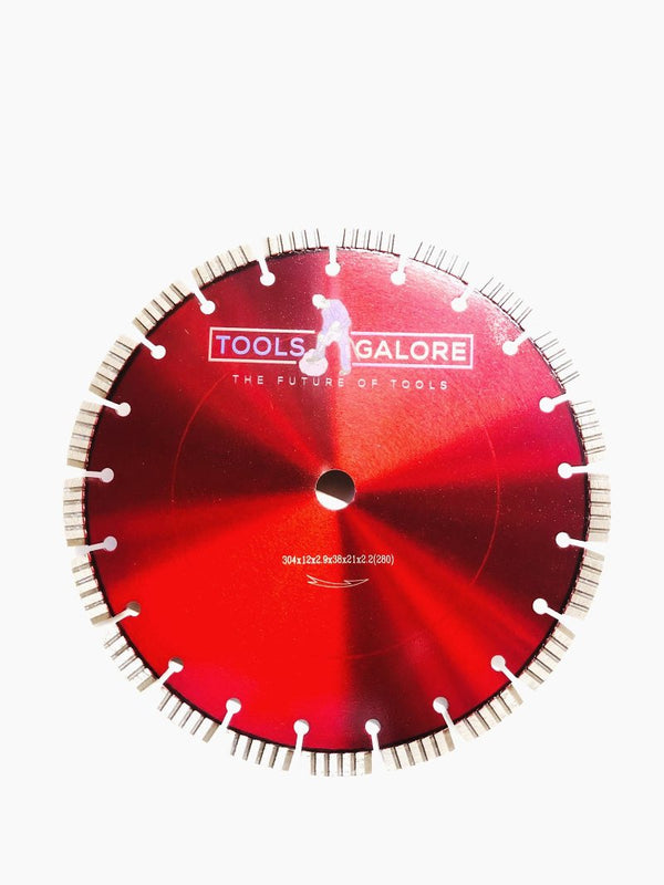 12" (300mm) Laser welded Diamond Saw Blade