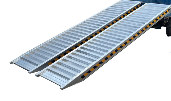 4-Tonne 3.5m x 450mm Aluminium Loading Ramps