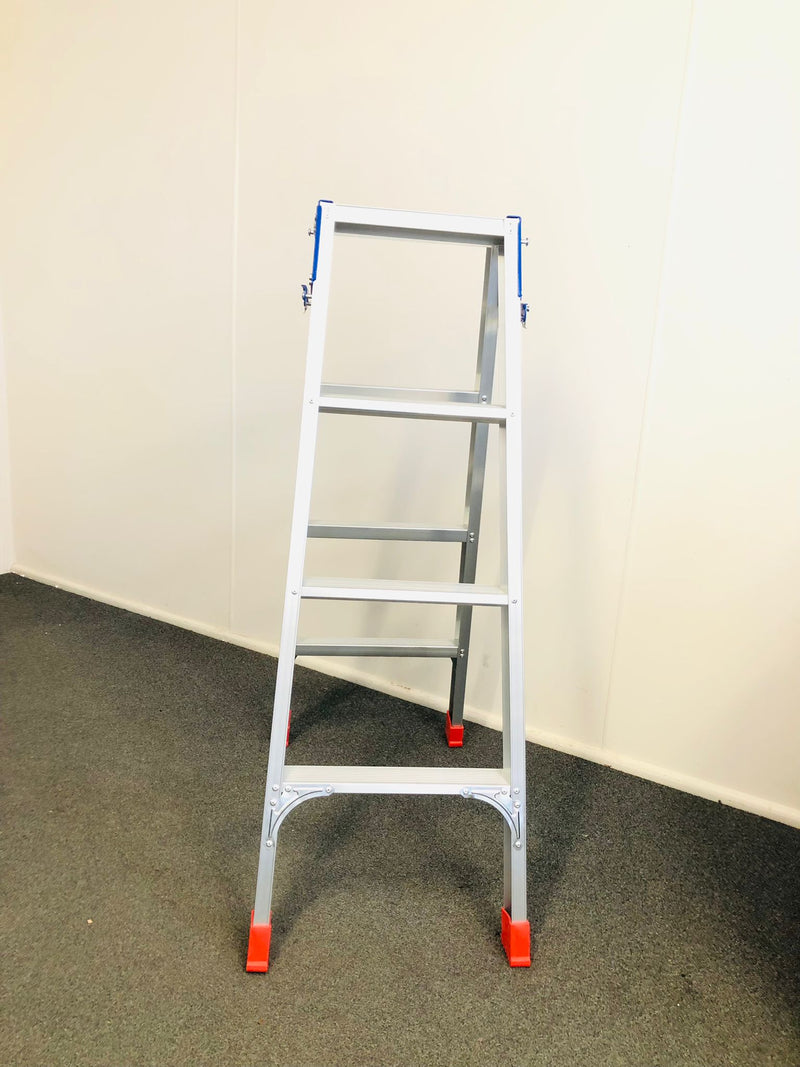 Aluminium Double Sided Step Ladder (150 kg Capacity)